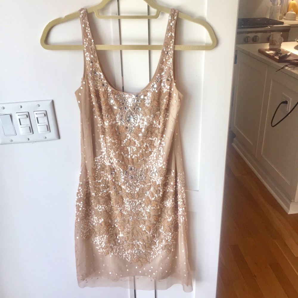 Adrianna Papell Beaded Dress